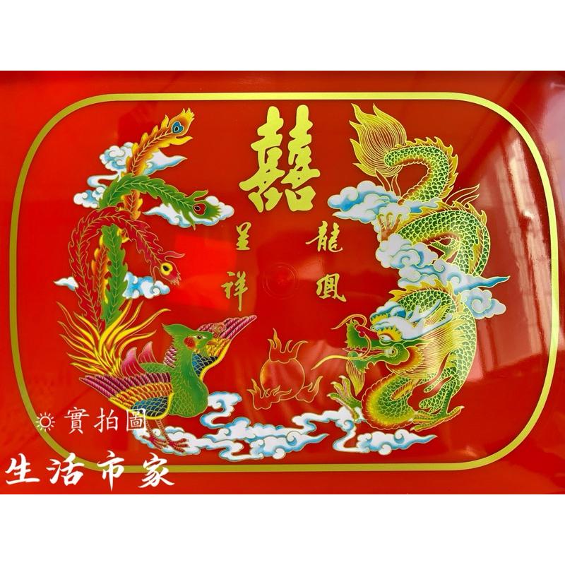 現貨 台灣製 吉祥方皿 龍鳳盤 祭祀皿 水果盤 拜拜盤 普渡盤 長方盤 龍鳳茶皿 龍鳳茶盤 供盤 敬果盤 祭祀盤-細節圖4