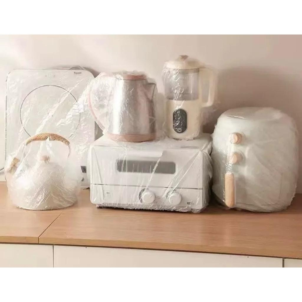 萬用防塵罩 15入 防塵罩 防潮罩 防油套 家電防塵罩 電器防塵套 一次性防塵套 施工防塵套 萬用防塵套-細節圖4