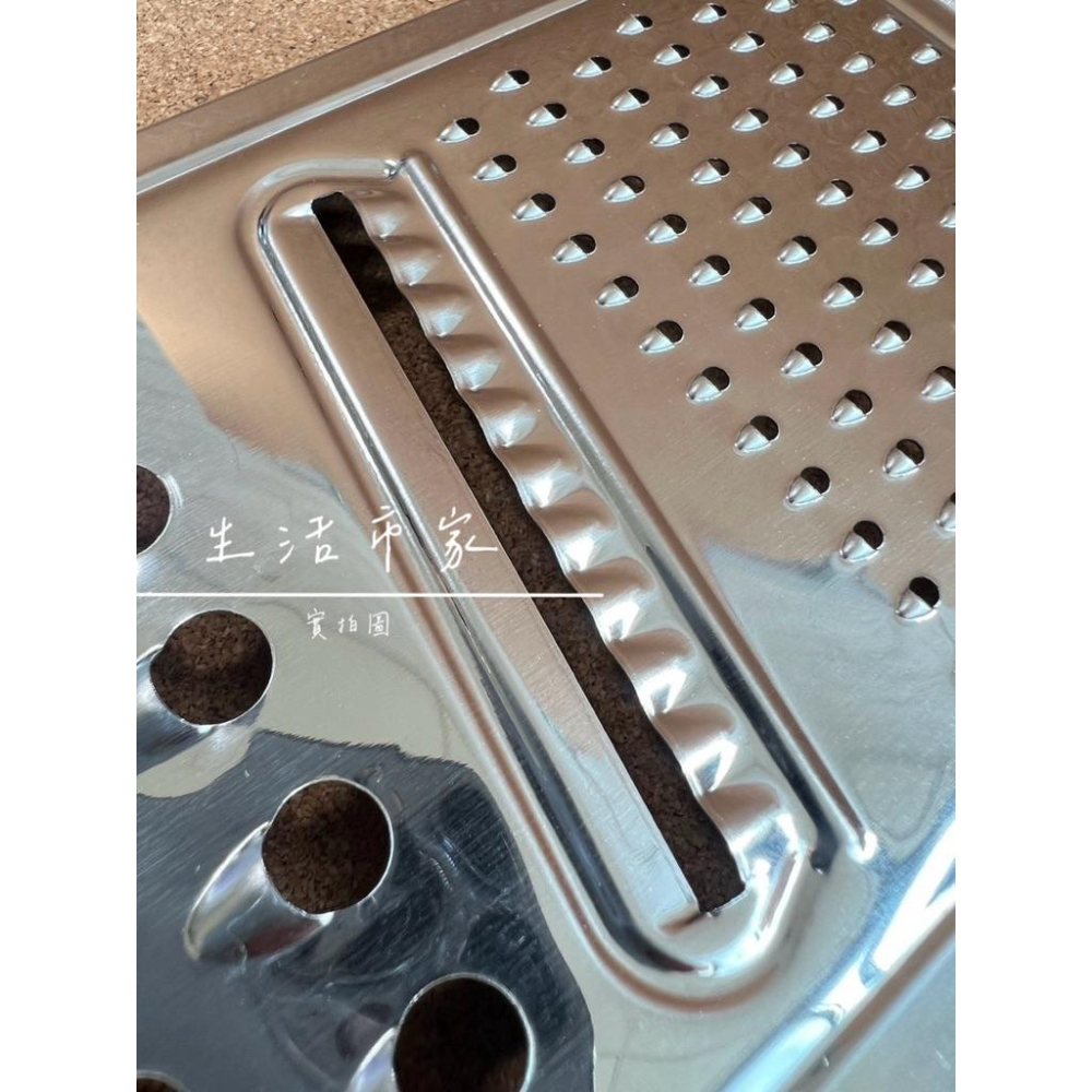 天堂鳥 430不鏽鋼 多功能刨絲器 不鏽鋼菜挫 菜剉 菜銼 磨泥器 磨薑器 刨絲刀 刨絲器 刨絲 刨薄片 刨刀 粗絲 細-細節圖6