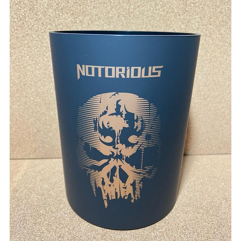Notoroius 惡名昭彰 經典骷顱時尚衛浴 5件組 浴室用品 垃圾桶 沐浴乳罐 牙刷杯架 口杯 漱口杯 肥皂架-細節圖4