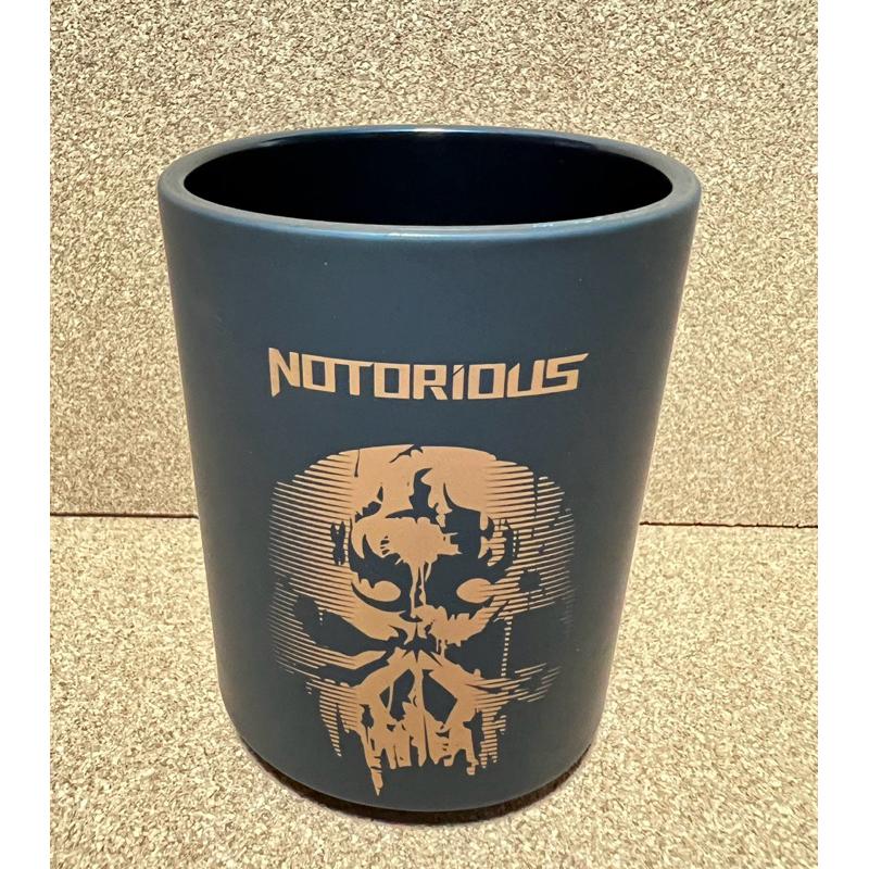 Notoroius 惡名昭彰 經典骷顱時尚衛浴 5件組 浴室用品 垃圾桶 沐浴乳罐 牙刷杯架 口杯 漱口杯 肥皂架-細節圖6