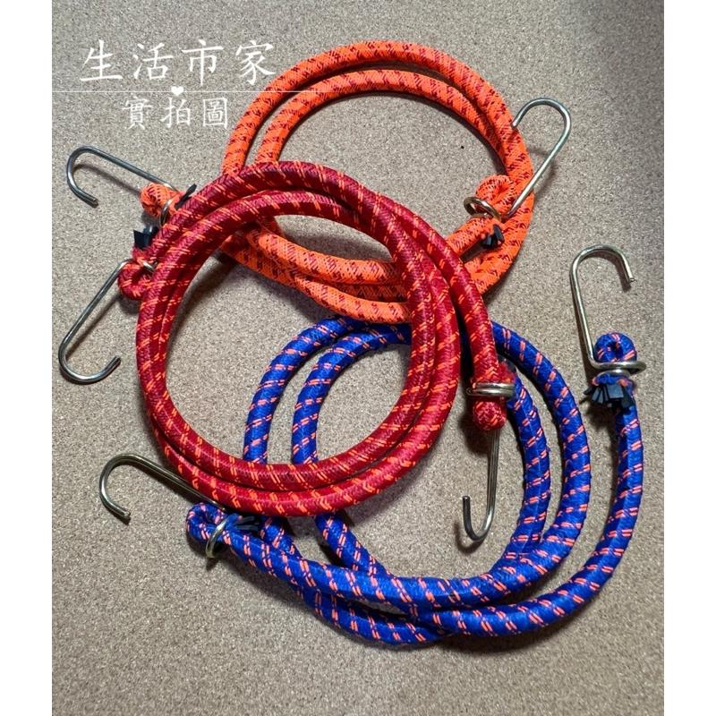 高拉力彈性機車繩 100cm 扁型 圓型 彈力繩 行李繩 自行車繩 行李綁帶 固定繩 車繩 綑綁繩 機車繩 捆物繩 綁繩-細節圖8