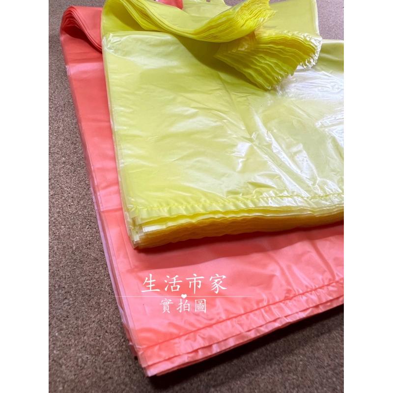台灣製造 彩色花袋 花袋 購物袋 背心袋 雙耳袋 包裝袋 塑膠袋 背心花袋 紅白條袋 環保購物手提袋-細節圖6