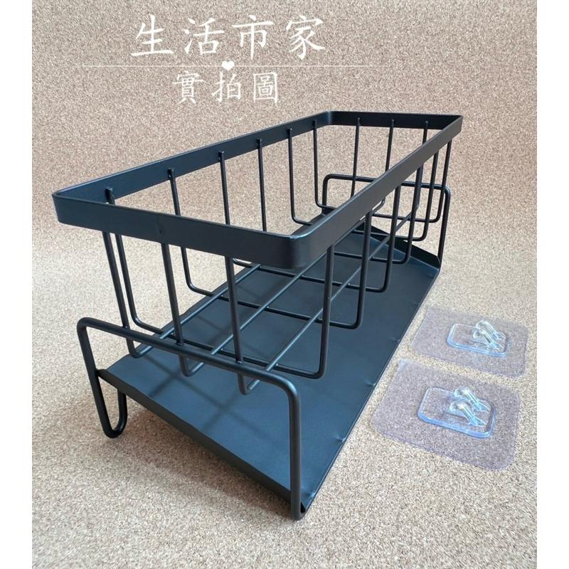 無痕 / 檯面 兩用 水槽收納瀝水架 菜瓜布架 廚房檯面瀝水架 水槽架 無痕瀝水架 水槽壁掛架 菜瓜布收納 檯面瀝水斜面-細節圖4
