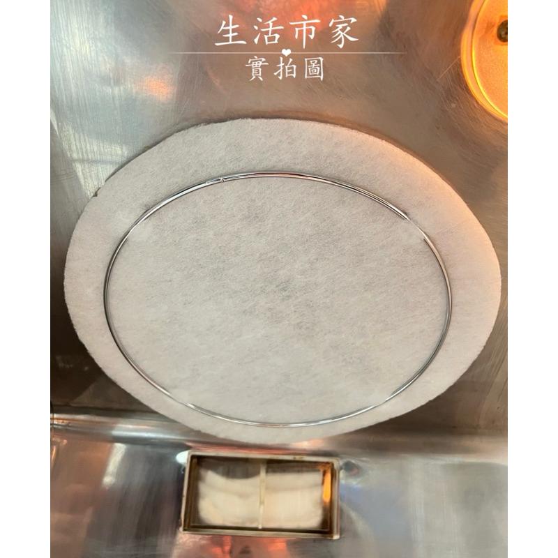 台灣製 優品 28cm 圓型 磁扣安全架組 排油煙機濾網 磁吸濾網 排油煙機網 濾油網 磁吸架 濾棉 濾網 補充包-細節圖2