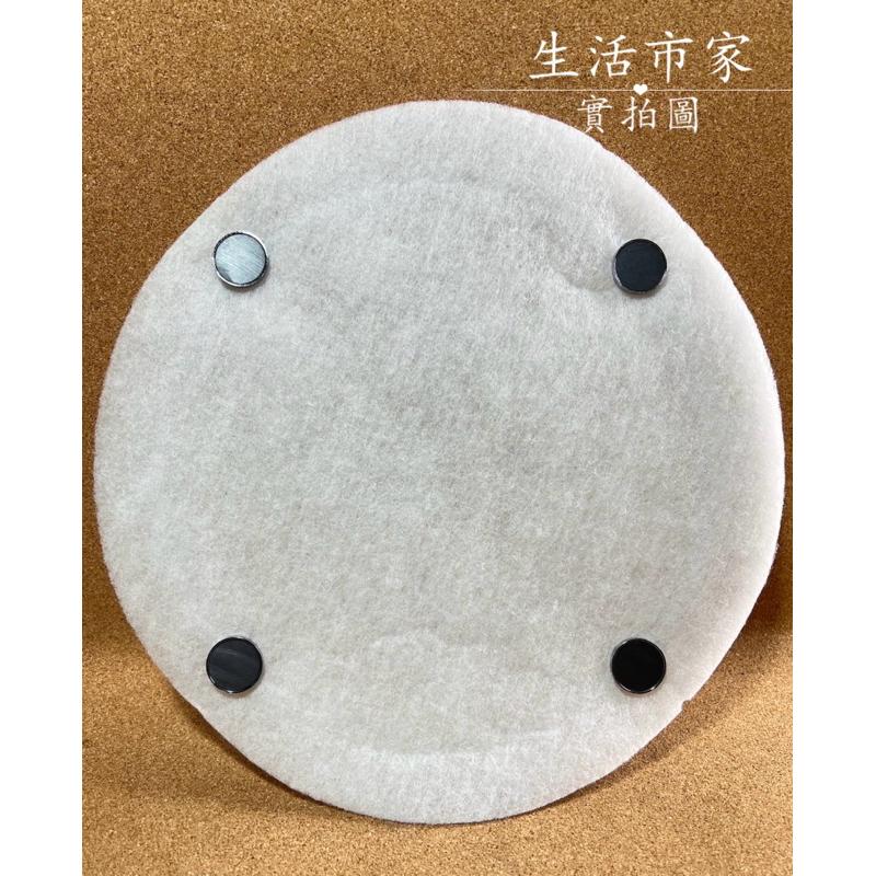 台灣製 優品 28cm 圓型 磁扣安全架組 排油煙機濾網 磁吸濾網 排油煙機網 濾油網 磁吸架 濾棉 濾網 補充包-細節圖4