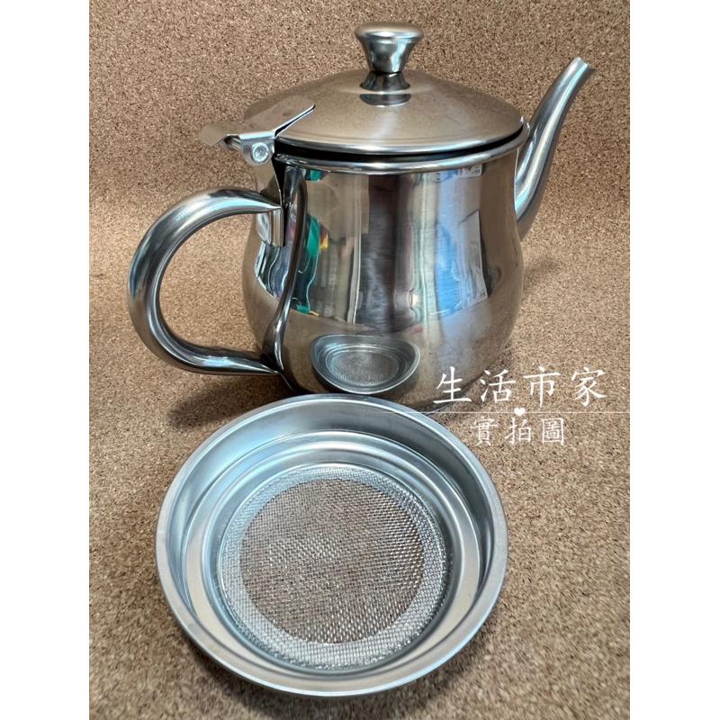 優得 304不鏽鋼 敬神壺 11oz 附濾網 調料壺 油壺 茶壺 小茶壺 濾茶壺 SGS檢驗合格-細節圖2