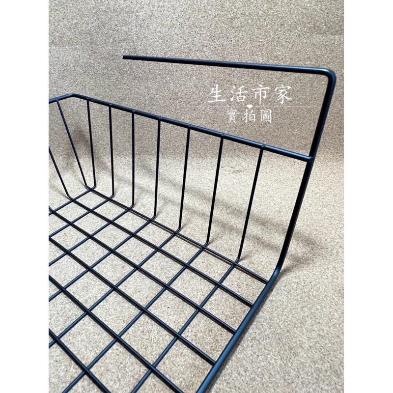 御膳坊 LOFT 掛式收納架 鐵藝 隔板下掛籃 廚房 收納架 收納籃 衣櫥 置物架 收納架 掛架 掛籃 格層 廚房收納置-細節圖3