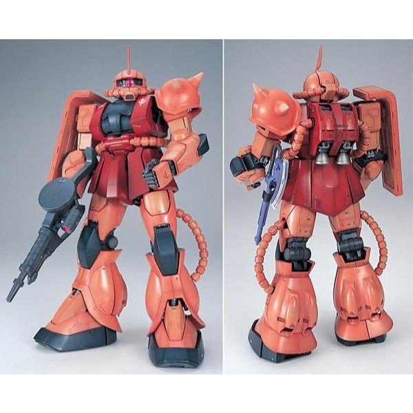 【高雄天利鄭姐】日本 BANDAI 1/60 PG MS-06S ZAKU II 夏亞專用紅薩克II鋼彈 5064229-細節圖2