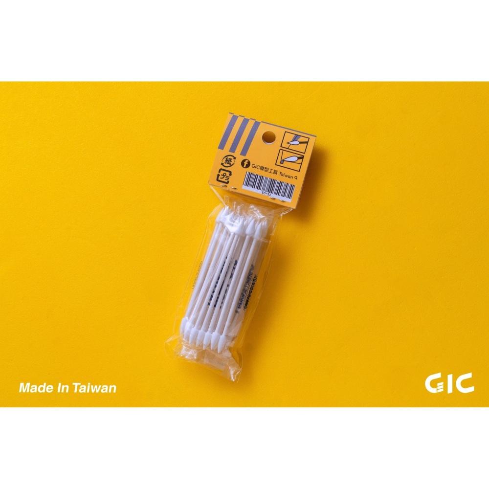 【高雄天利鄭姐】GIC TC-11 低膨脹拭線棒 - 無塵包裝耐溶劑尖端不變形 棉花棒 25入 (大)-細節圖2