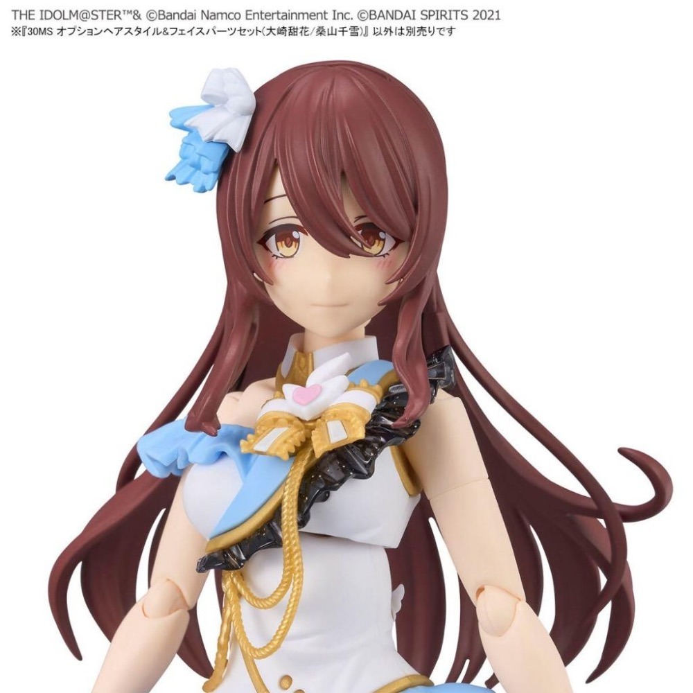 【高雄天利鄭姐】日本 BANDAI 5066312 30MS 偶像大師閃耀色彩 髮型&臉部配件套組(大崎甜花/桑山千雪)-細節圖5