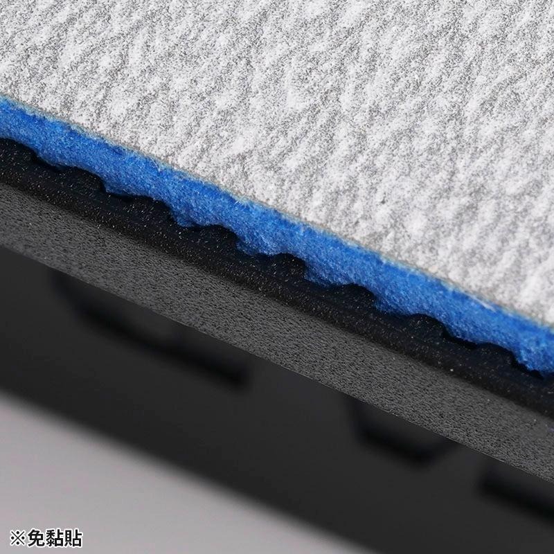 【高雄天利鄭姐】MADWORKS MT-49 手持式免膠水固定打磨板-特殊三角固定爪專利設計 1包5入-細節圖2