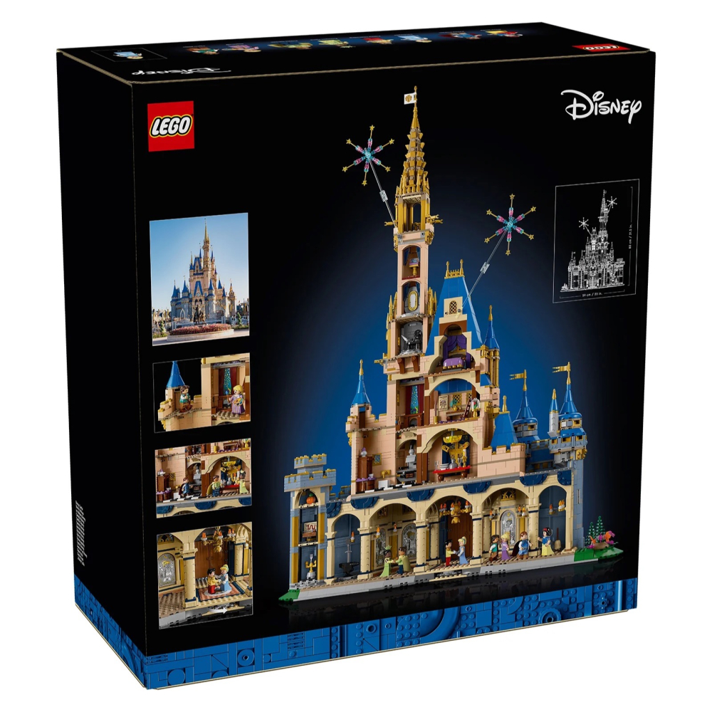 【高雄天利鄭姐】樂高 43222 迪士尼 Disney™ 系列 - 迪士尼城堡-細節圖3