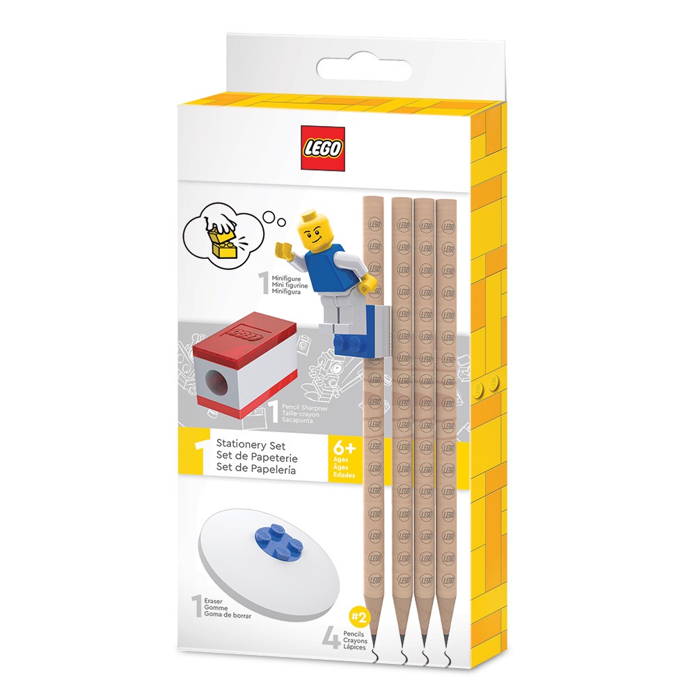 【高雄天利鄭姐】LEGO積木文具組B 附人偶 LGL-52053 LEGO積木文具組C 附建築工人 LGL-53708-規格圖3