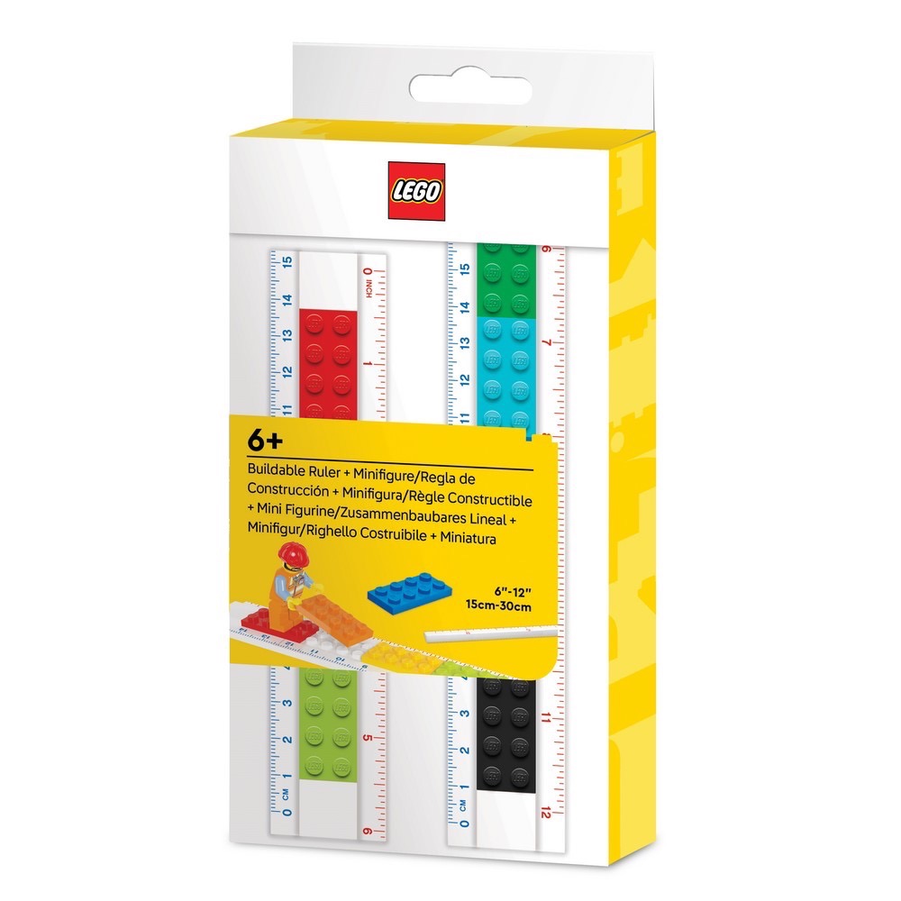 【高雄天利鄭姐】LEGO 創意組裝文具尺(15-30公分)LGL-52558/LGL-51498/LGL-53709-規格圖4