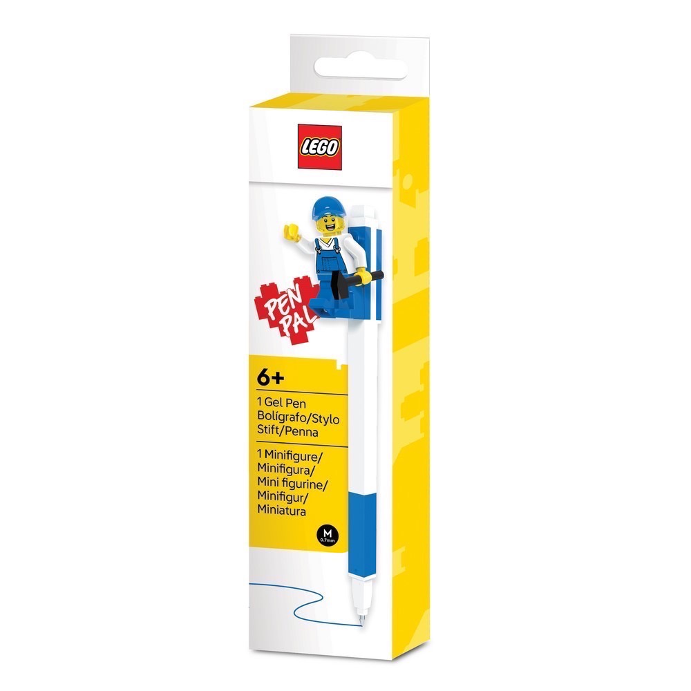 【高雄天利鄭姐】LEGO樂高 周邊文具 樂高積木原子筆(附人偶) 紅色/藍色/黑色/自動鉛筆（新舊款隨機出貨）-規格圖3