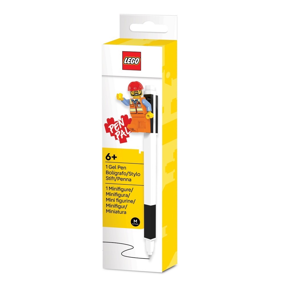 【高雄天利鄭姐】LEGO樂高 周邊文具 樂高積木原子筆(附人偶) 紅色/藍色/黑色/自動鉛筆（新舊款隨機出貨）-規格圖3