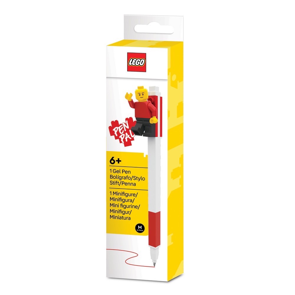 【高雄天利鄭姐】LEGO樂高 周邊文具 樂高積木原子筆(附人偶) 紅色/藍色/黑色/自動鉛筆（新舊款隨機出貨）-規格圖3