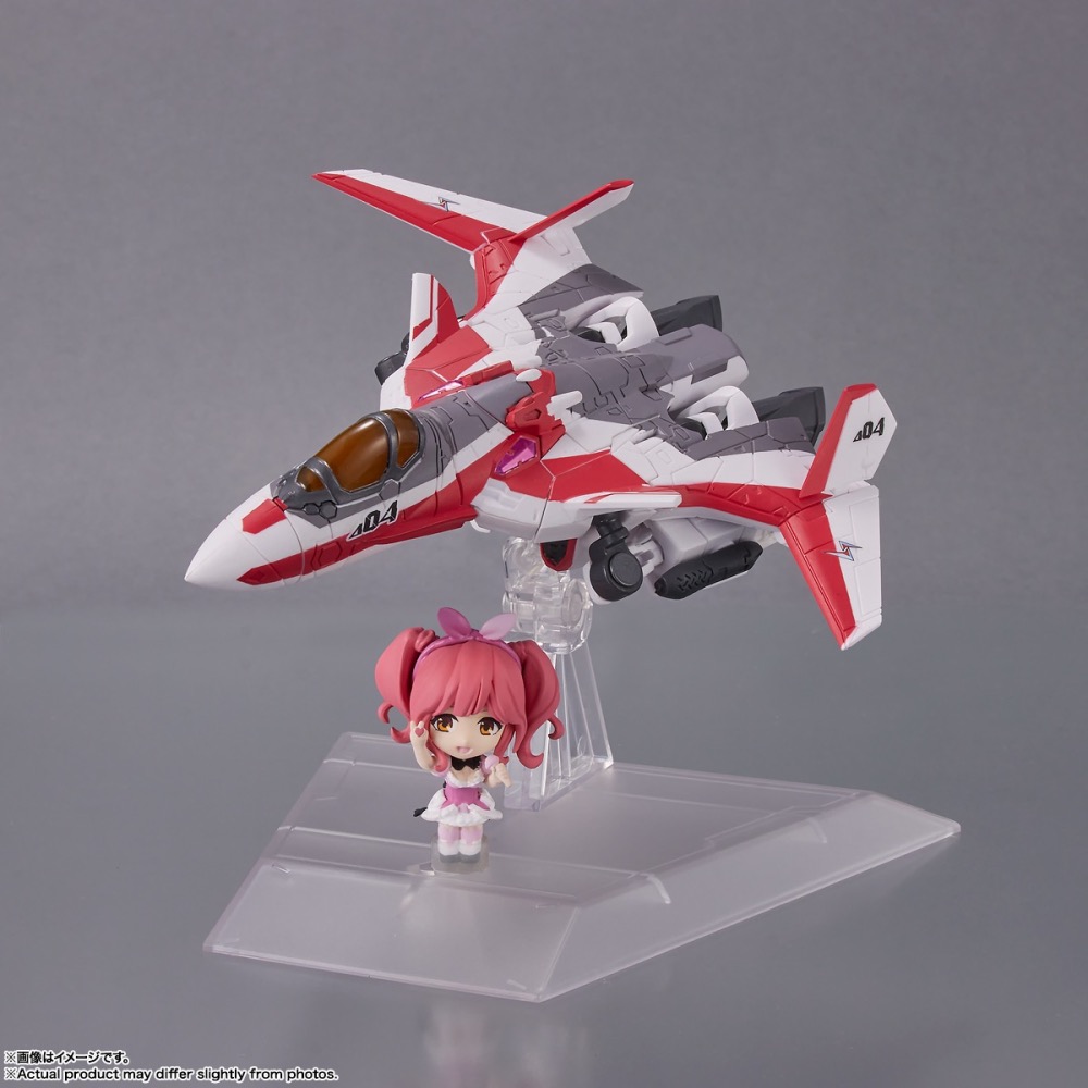 【高雄天利鄭姐】萬代 BANDAI BF649720 TINY SESSION 超時空要塞 VF-31C 齊格菲米拉潔-細節圖2