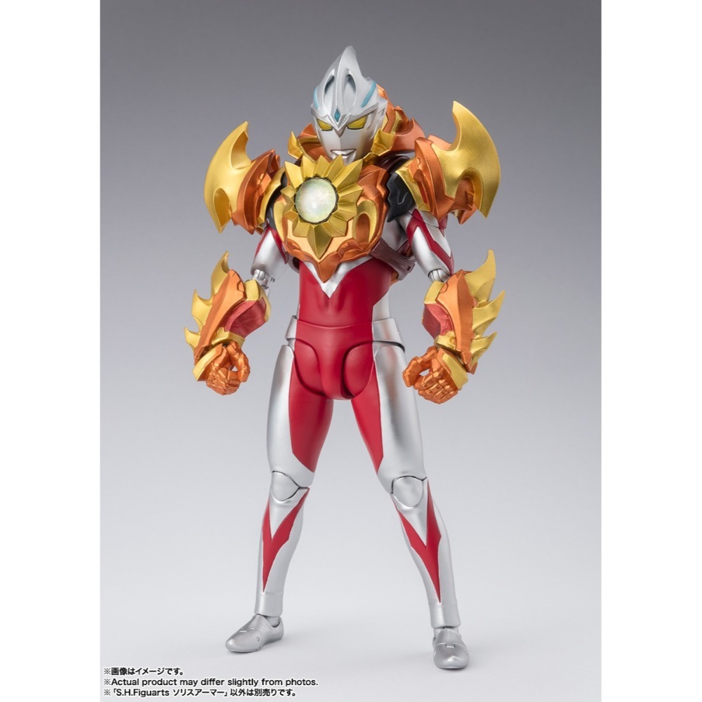 【高雄天利鄭姐】日本 BANDAI S.H.Figuarts S.H.F 超人力霸王 雅克本體 烈日裝甲-規格圖8