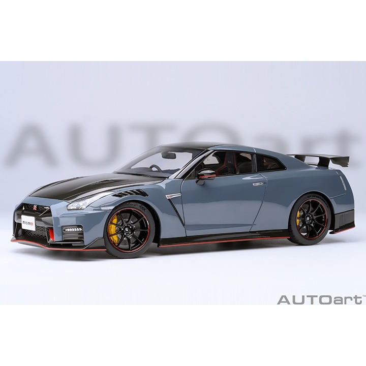 【高雄天利鄭姐】AUTOart 1/18 77505 GT-R (R35) NISMO 2022 水泥灰 模型車-細節圖2