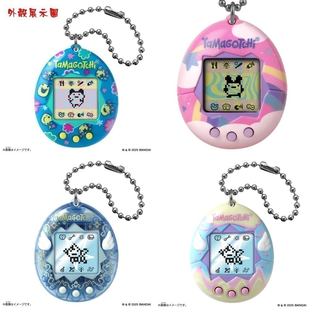 【高雄天利鄭姐】日本 BANDAI 原創 黑白 塔麻可吉 塔麻歌子 含電池 內有多款可選 選項可看實體圖 電子雞-細節圖4