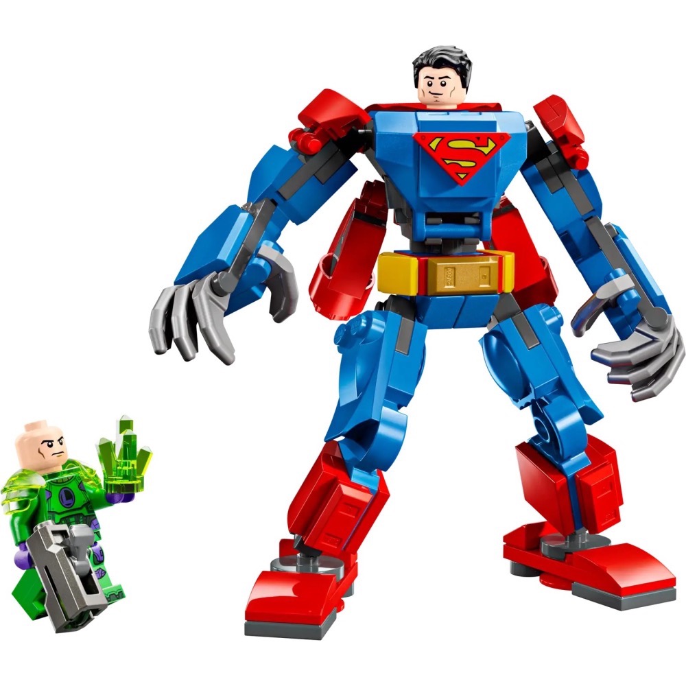 【高雄天利鄭姐】樂高 76302 超級英雄 Super Heroes 系列 - 超人™ 機甲大戰雷克斯路瑟™-細節圖3