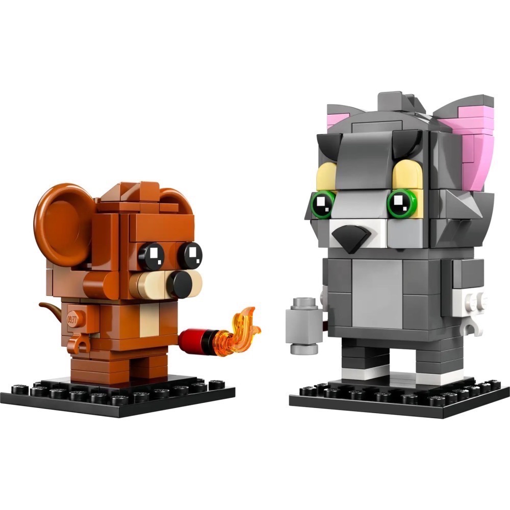 【高雄天利鄭姐】樂高 40793 BrickHeadz™大頭娃娃 系列 - 湯姆貓與傑利鼠玩偶-細節圖3