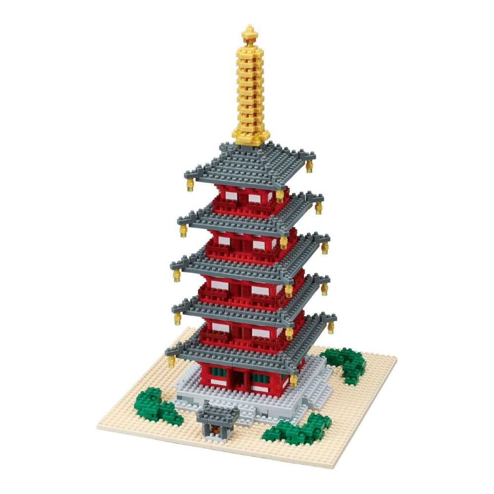 【高雄天利鄭姐】河田積木 nanoblock NB-031 伍重塔-細節圖2