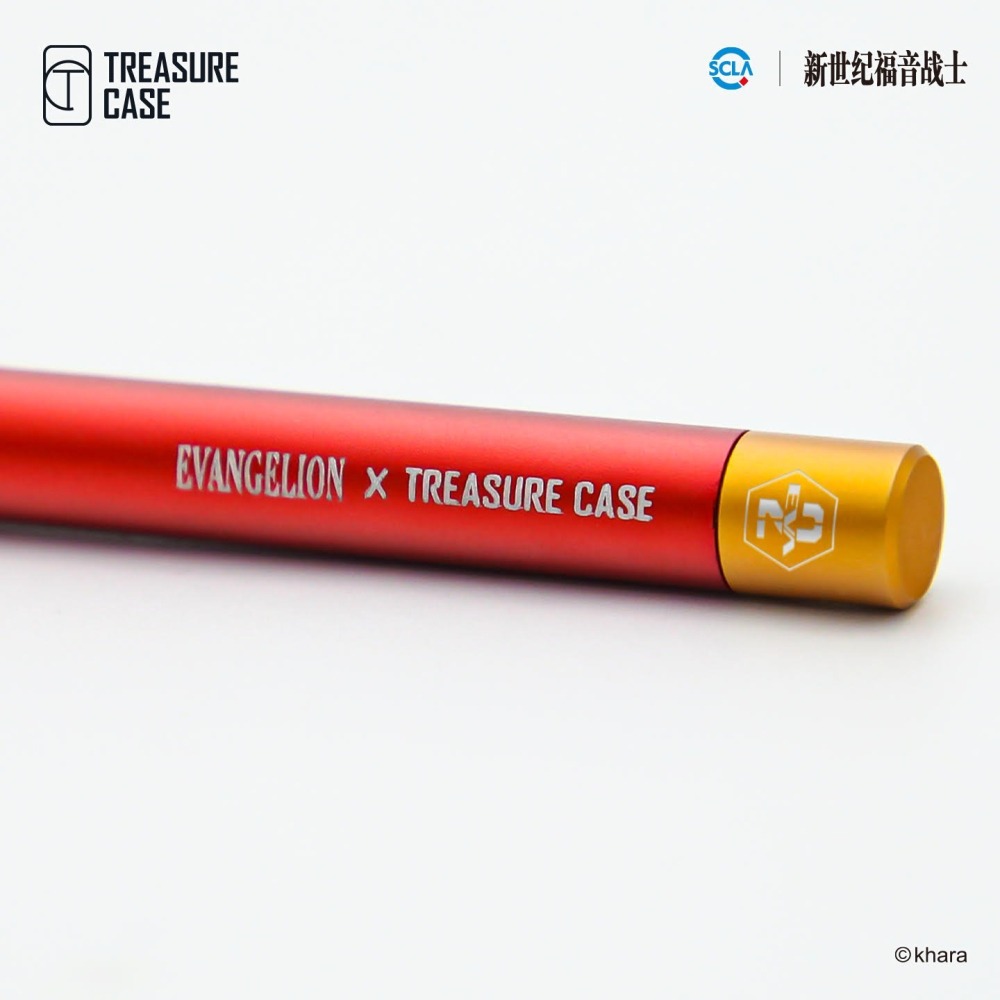 【高雄天利鄭姐】EVA x Treasure Case 新世紀福音戰士正版授權模型製作用筆刀套裝 EVA02 二號機配色-細節圖6