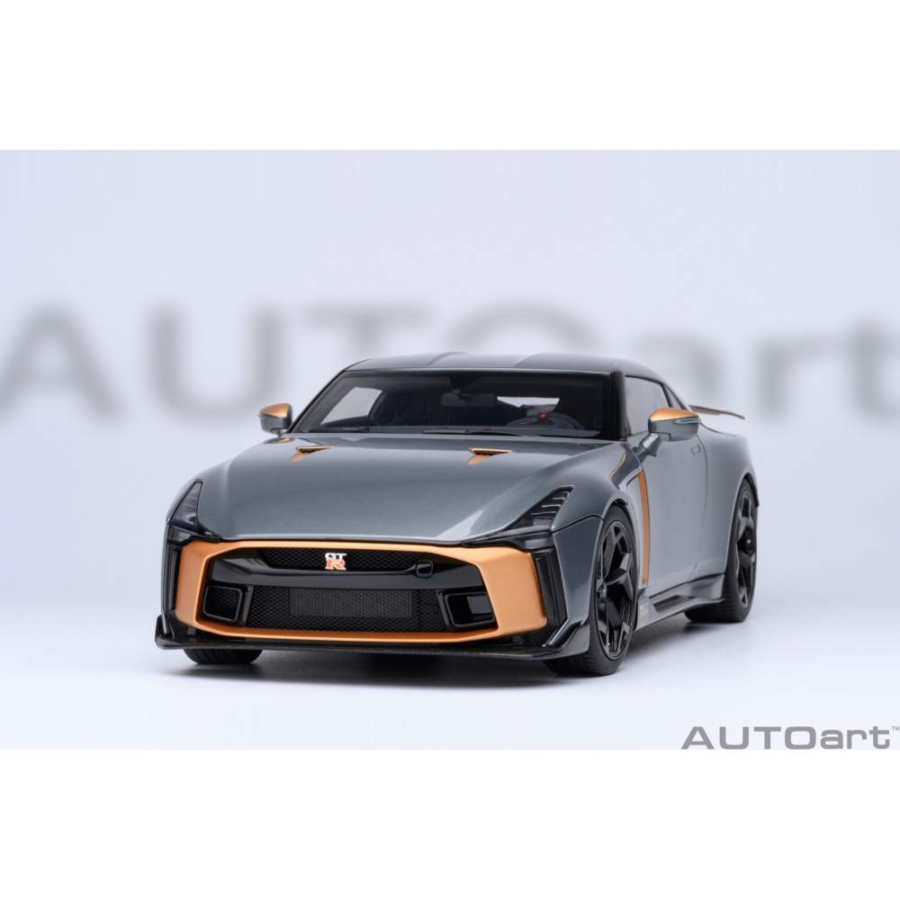【高雄天利鄭姐】AUTOart 1/18 77510 Nissan GTR50 by Italdesign 灰金 模型車-細節圖7