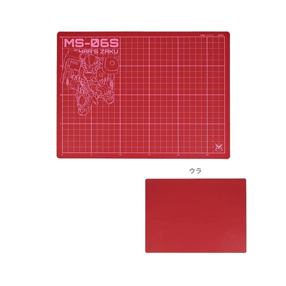 【高雄天利鄭姐】其他文具 機動戰士鋼彈 A4切割墊 夏亞 傑爾古格 茲寇克 夏亞·阿茲納布爾-規格圖4