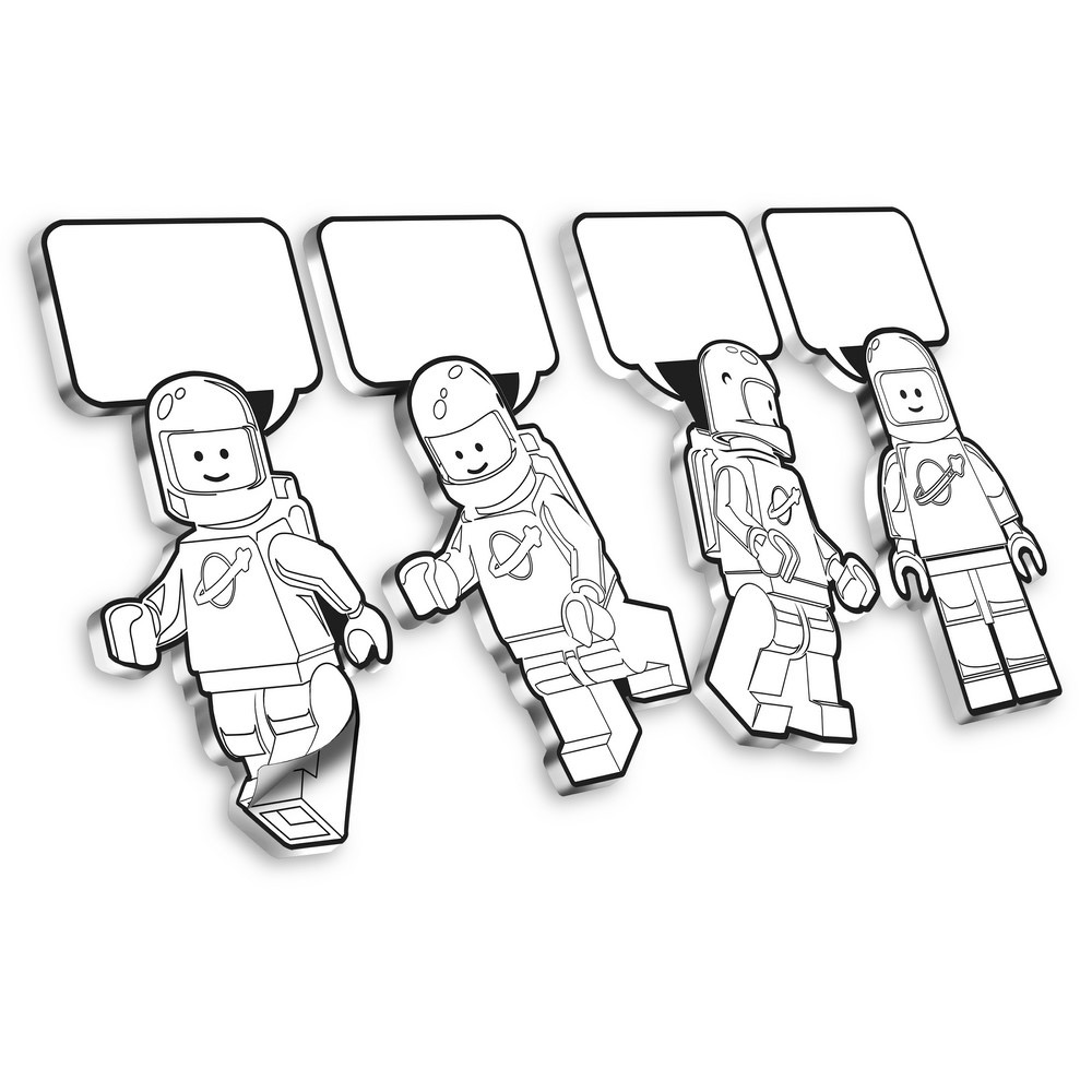 【高雄天利鄭姐】LGL-53479 LEGO樂高太空人著色便利貼（可著色）-細節圖2