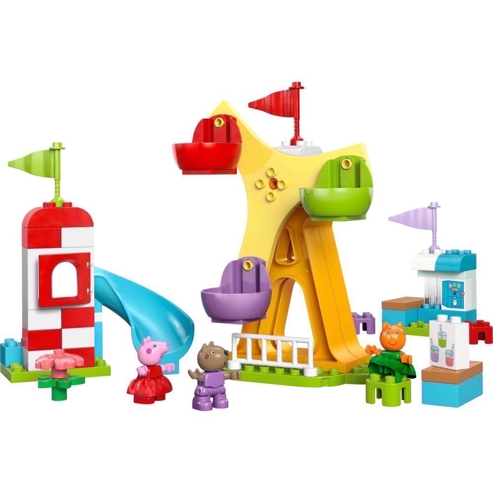 【高雄天利鄭姐】樂高 10453 得寶 Duplo 系列 - 露天遊樂園 佩佩豬-細節圖2