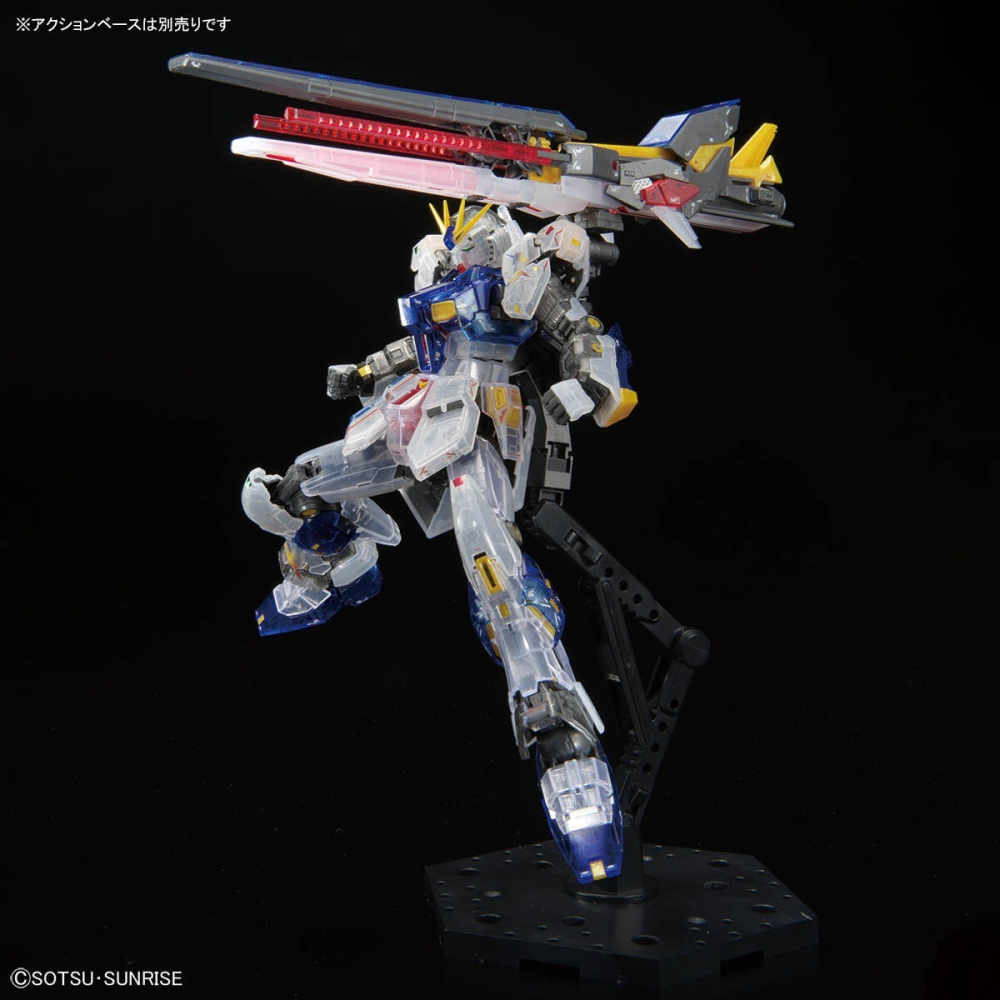 【高雄天利鄭姐】5066580 日版 RG SIDE-F 福岡限定 1/144 RX-93ff ν鋼彈 NU 彩透版本-細節圖8