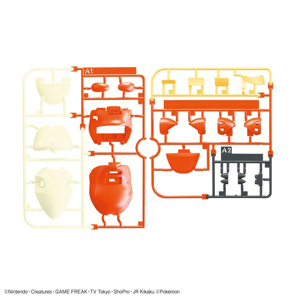 【高雄天利鄭姐】日本 BANDAI 寶可夢組裝模型 5067412 寶可夢收藏集 快組版!! 20 呆火鱷-細節圖2