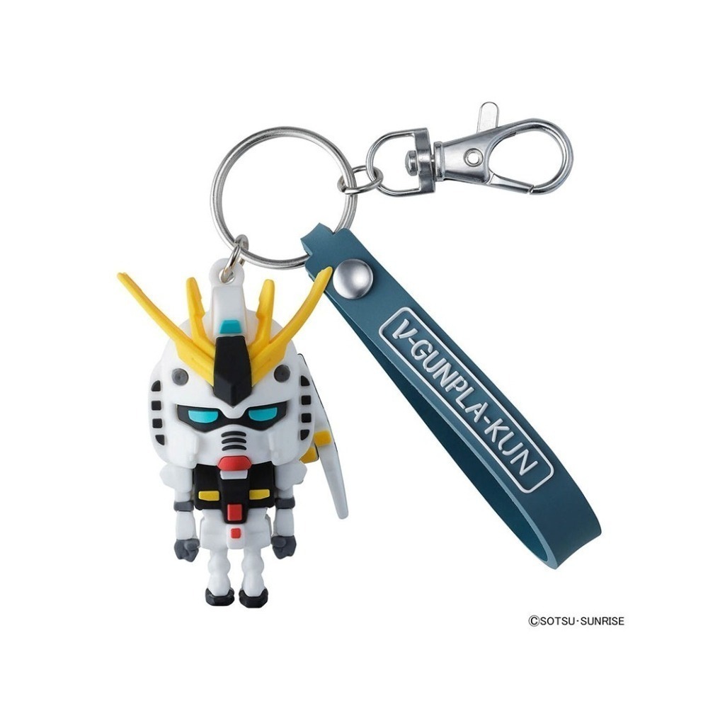 【高雄天利鄭姐】日本 BANDAI 模型君立體橡膠吉祥物鑰匙圈 鋼彈君 風靈 ν鋼彈 夏亞薩克 薩克 吉姆-細節圖4
