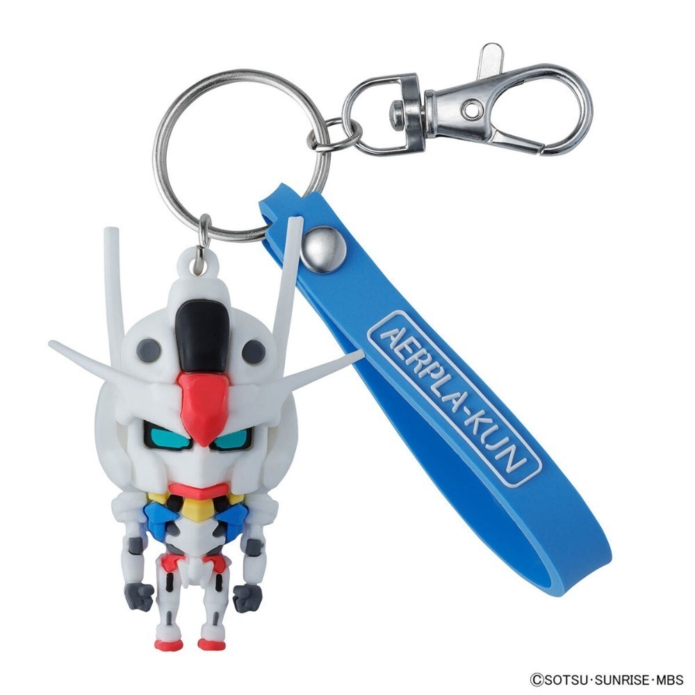 【高雄天利鄭姐】日本 BANDAI 模型君立體橡膠吉祥物鑰匙圈 鋼彈君 風靈 ν鋼彈 夏亞薩克 薩克 吉姆-規格圖7