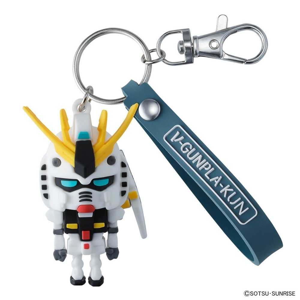 【高雄天利鄭姐】日本 BANDAI 模型君立體橡膠吉祥物鑰匙圈 鋼彈君 風靈 ν鋼彈 夏亞薩克 薩克 吉姆-規格圖7