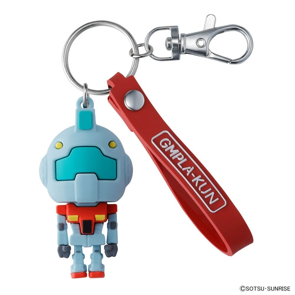 【高雄天利鄭姐】日本 BANDAI 模型君立體橡膠吉祥物鑰匙圈 鋼彈君 風靈 ν鋼彈 夏亞薩克 薩克 吉姆-規格圖7