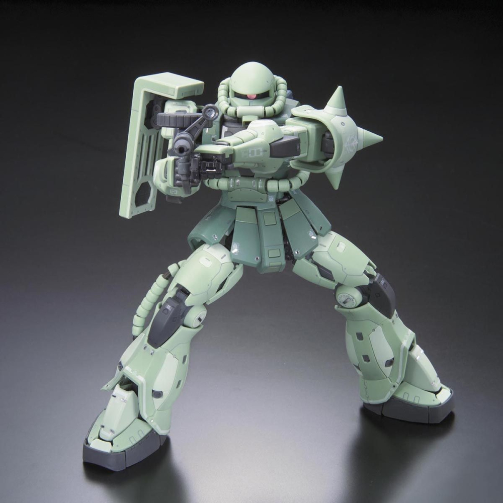 【高雄天利鄭姐】日本 BANDAI RG系列 5061596 1/144 #04 MS-06F ZAKUⅡ 綠薩克-細節圖3