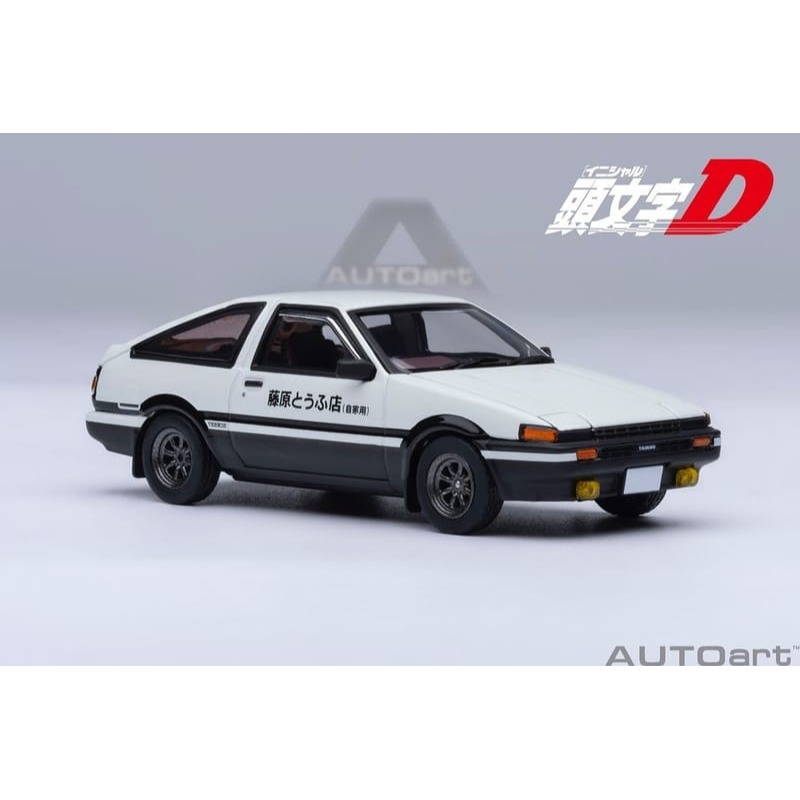 【高雄天利鄭姐】AUTOart 1/64 20031 SprinterTrueno AE86 INITAILD 頭文字D-細節圖2