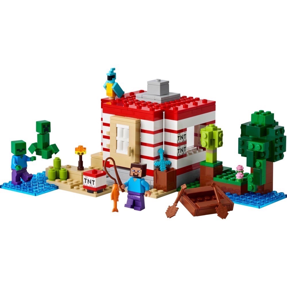 【高雄天利鄭姐】樂高 21275 創世神 Minecraft™ 系列 - 炸藥叢林屋-細節圖3