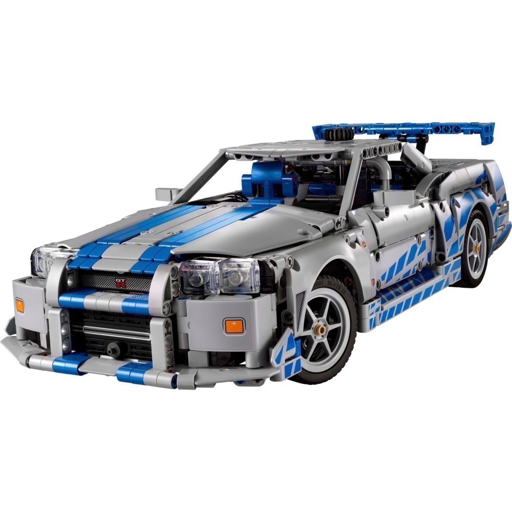 【高雄天利鄭姐】樂高 42210 科技TECHNIC系列 -玩命關頭Nissan Skyline GT-R (R34)-細節圖2