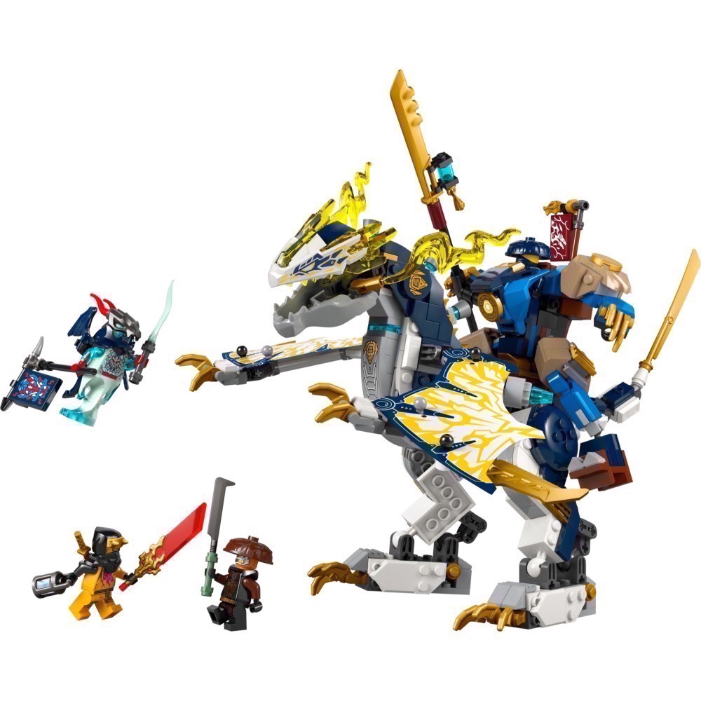 【高雄天利鄭姐】樂高 71843 旋風忍者 Ninjago 系列 - 羅格的機械人龍騎士-細節圖3