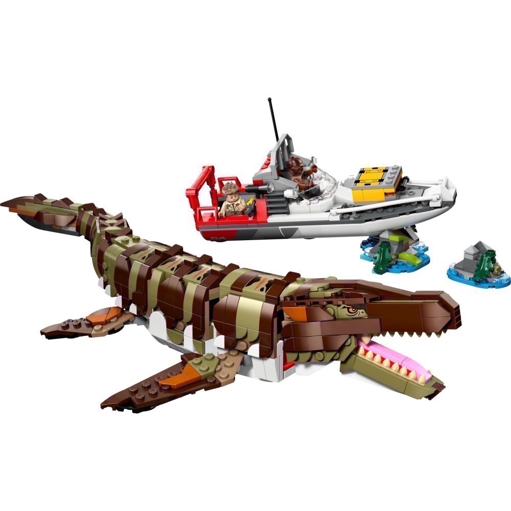 【高雄天利鄭姐】樂高 76974 侏儸紀 Jurassic World™ 系列 - 積木滄龍船隻任務-細節圖3