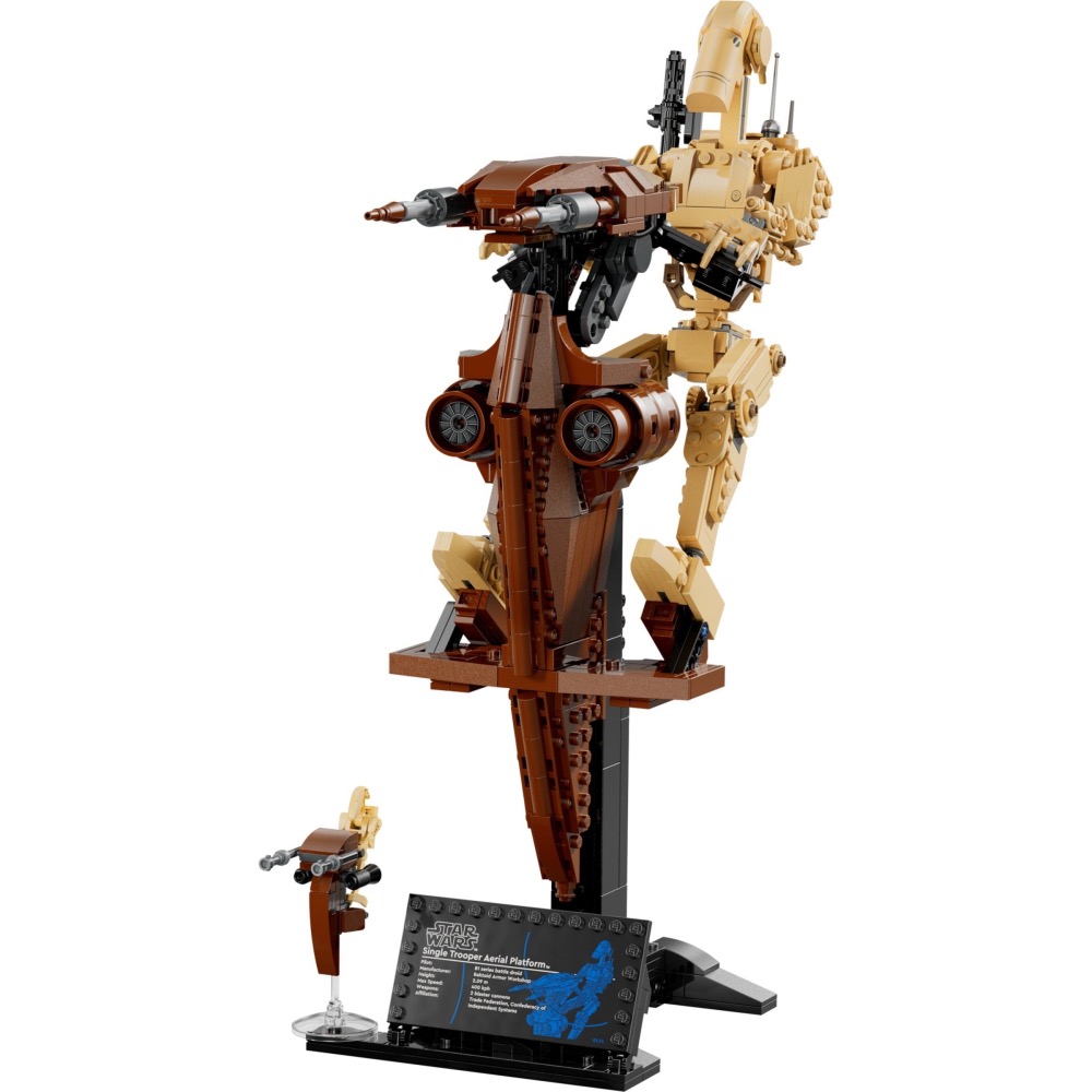 【高雄天利鄭姐】6折出清！樂高 75428 星際大戰 Star Wars™ 系列 - 戰鬥機器人™ 和單兵空中平台-細節圖2