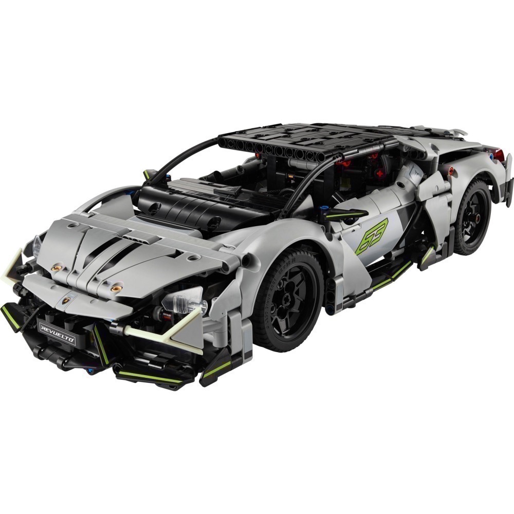 【高雄天利鄭姐】樂高 42214 科技 TECHNIC系列 - Lamborghini Revuelto 超級跑車-細節圖3