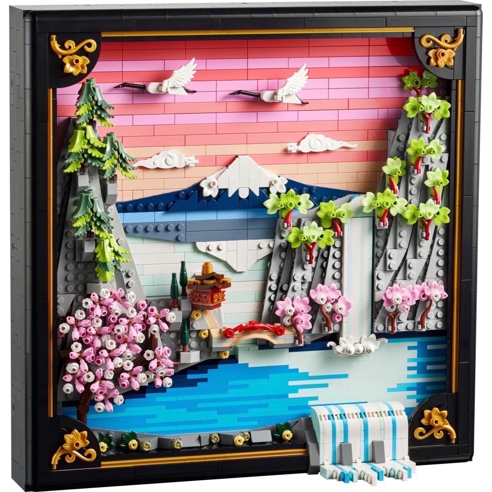 【高雄天利鄭姐】樂高 31218 藝術 ART 系列 - 日本櫻花美景-細節圖3