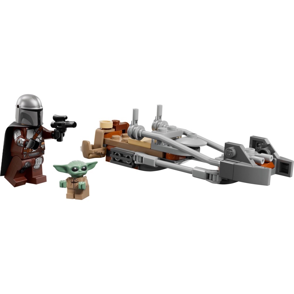 【高雄天利鄭姐】樂高 75436 星際大戰 Star Wars™ 系列 - 曼達洛人和古古的飛行摩托車™-細節圖3